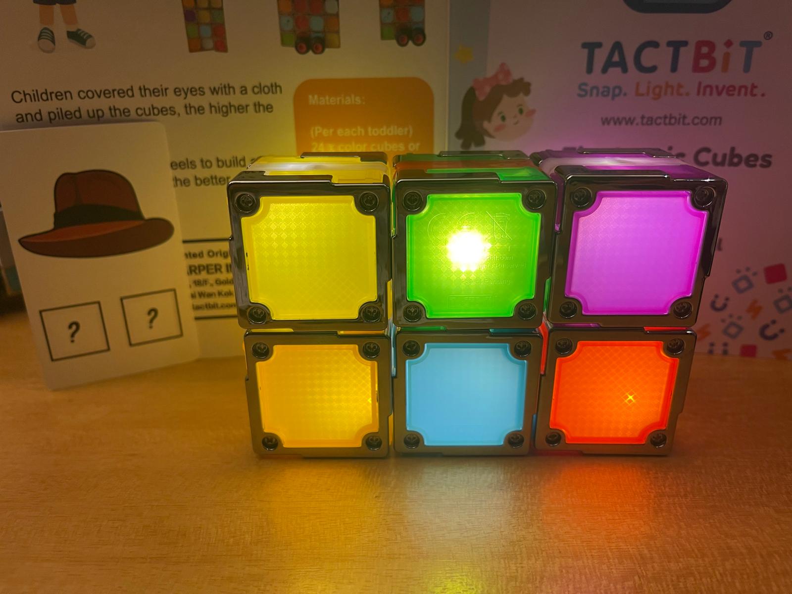 TACTBIT Intro STEAM SET of 6: The perfect starter kit with Music cube.