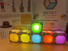 Load image into Gallery viewer, TACTBIT Intro STEAM SET of 6: The perfect starter kit with Music cube.
