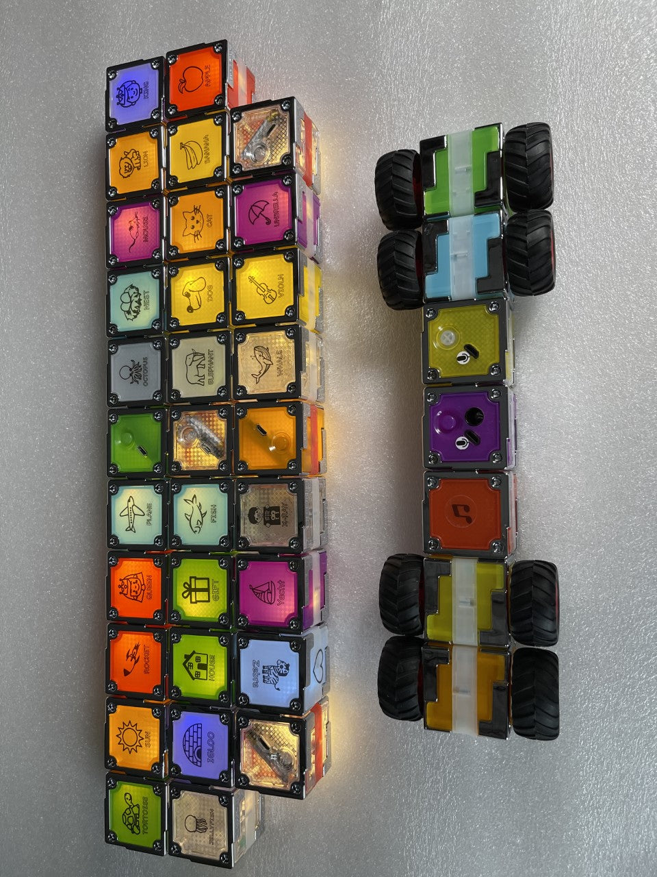 children education stem toys magnetic electronic   building bricks