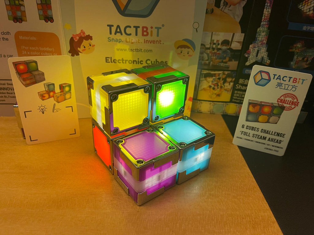 TACTBIT Intro STEAM SET of 6: The perfect starter kit with Music cube.