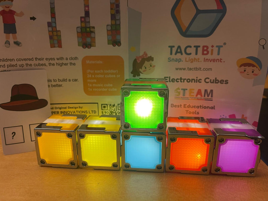 TACTBIT Intro STEAM SET of 6: The perfect starter kit with Music cube.