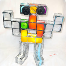 Load image into Gallery viewer, Quad Magnetic Electronic Cubes Set | LED Light-Up STEAM Building Blocks with Music &amp; Recorder | STEM Educational Toy, Montessori &amp; Sensory Play for ADHD, SEN &amp; Autism | Fun for All Ages 1–100
